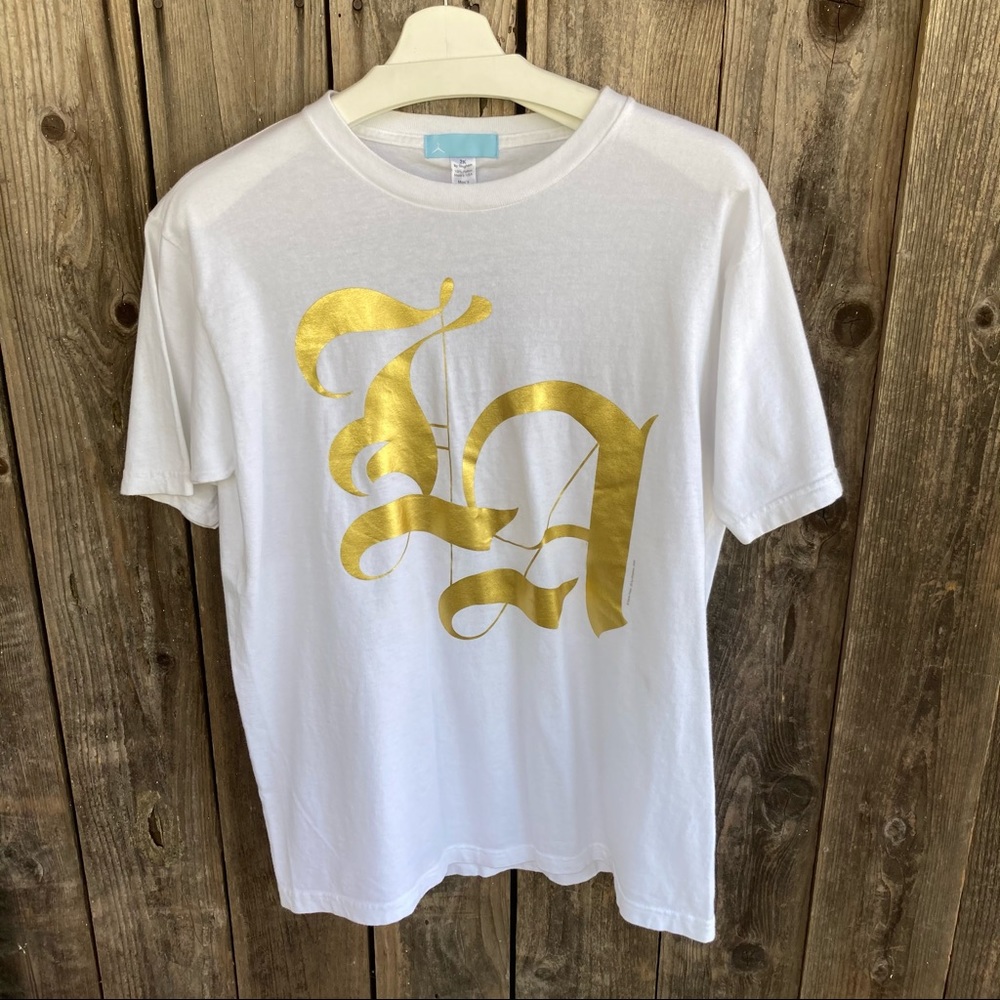 Los Angeles Gold Monogram LA Dodgers Lakers